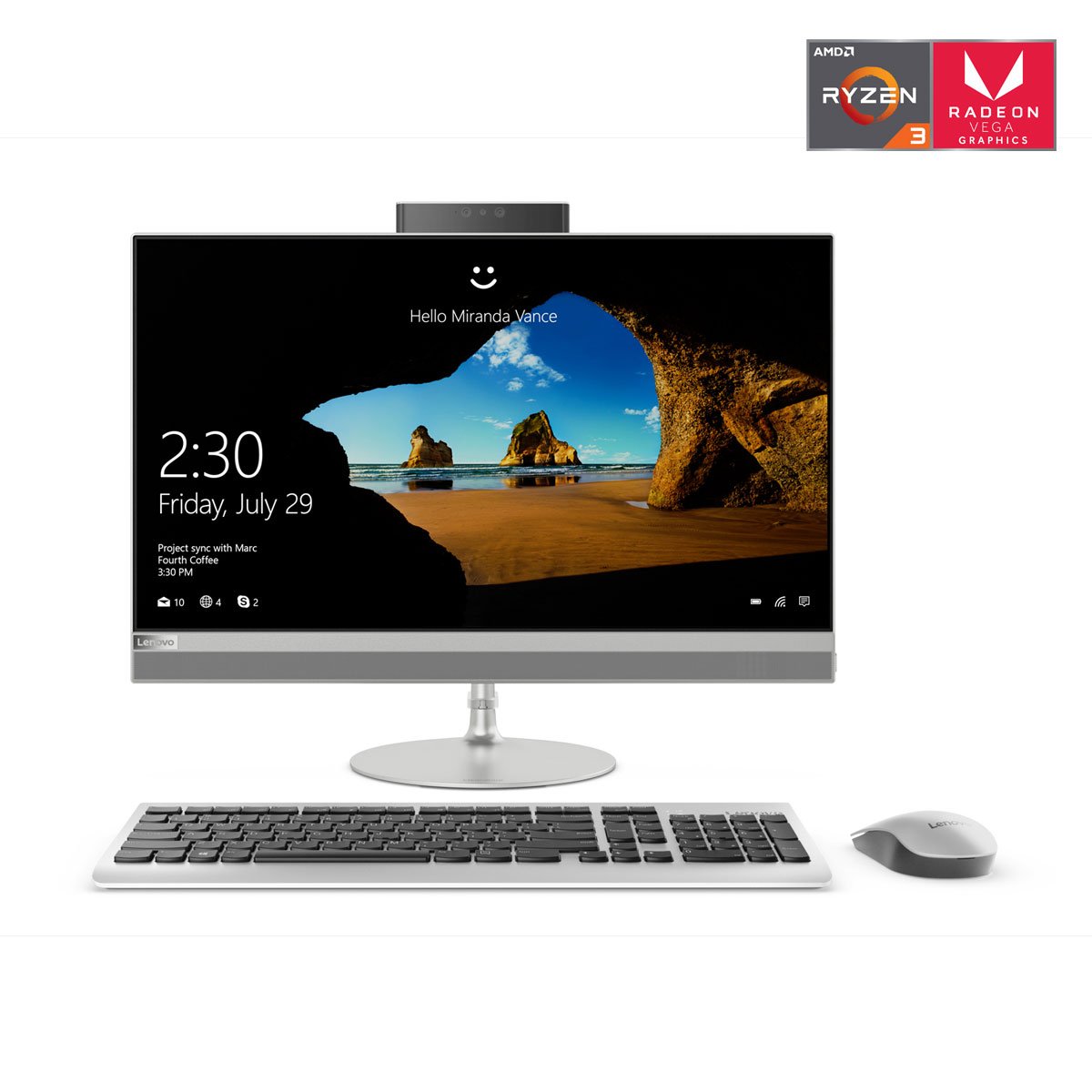 Desktop All In One 520-24Arr Lenovo