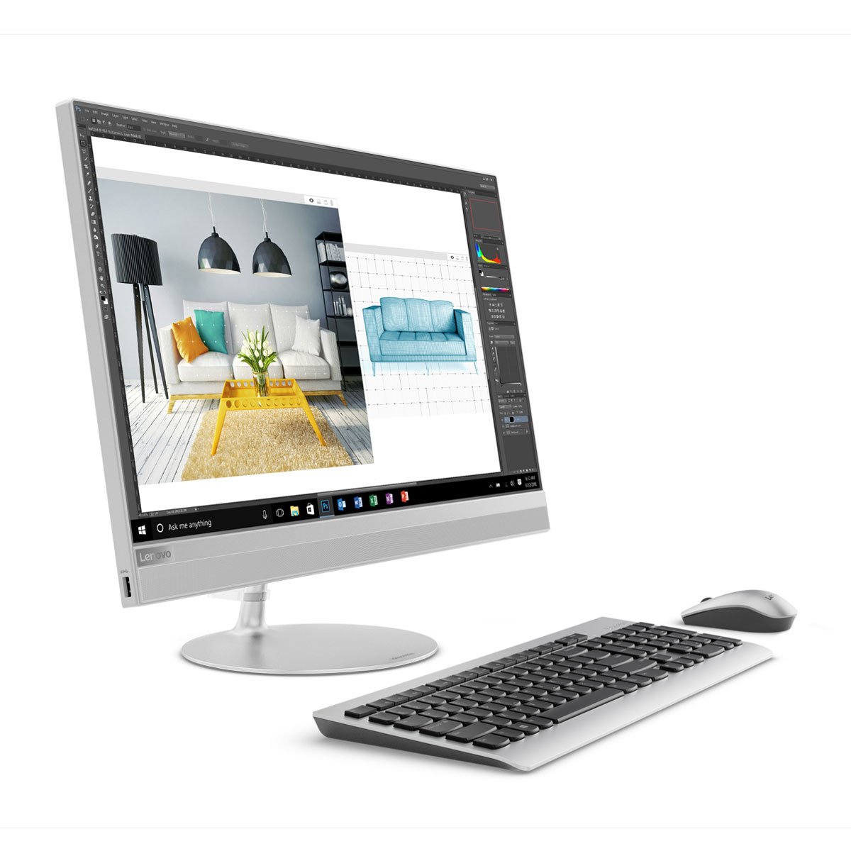 Desktop All In One 520-24Arr Lenovo