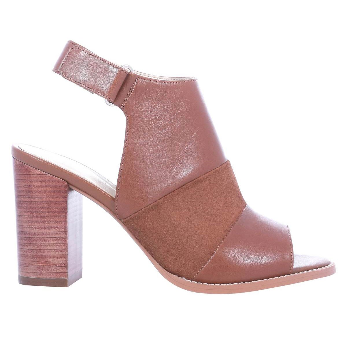 Shootie de Tac&oacute;n Ancho Color Caf&eacute; Claro Westies