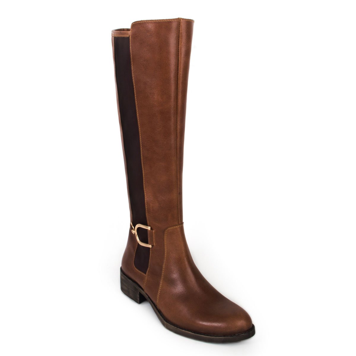 Bota Alta Café Estilo Brantano
