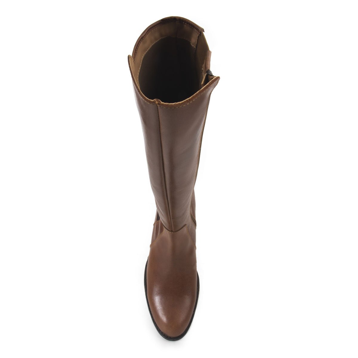 Bota Alta Café Estilo Brantano