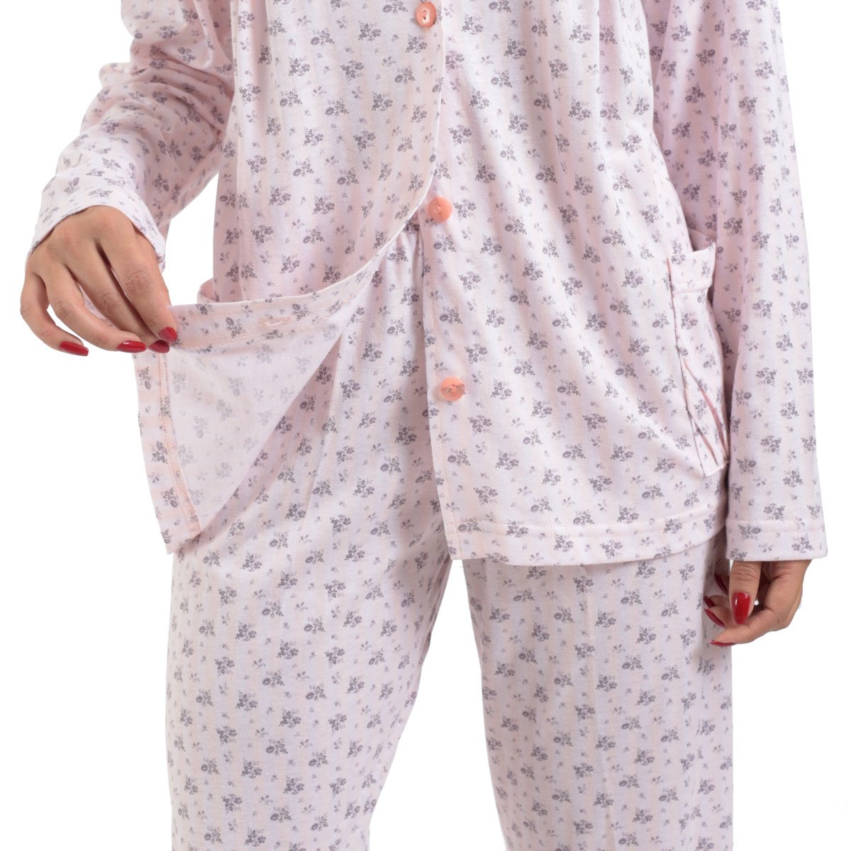 Pijama con Flores Playera y Pantal&oacute;n Night Star