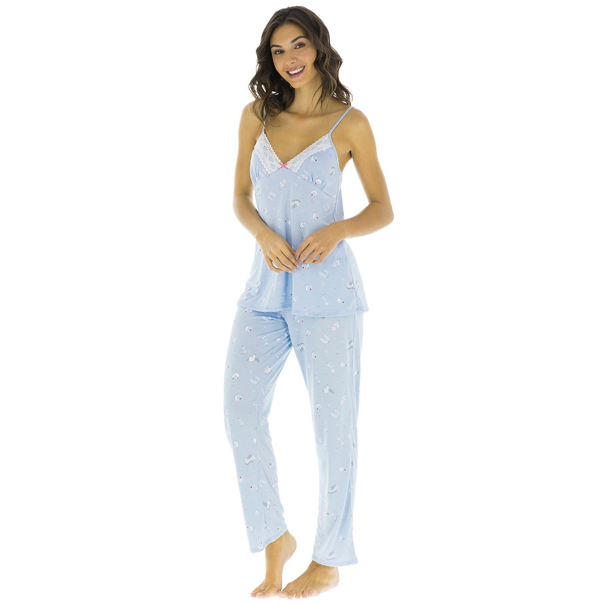 Pijama Camisa Y Pantalon Secret Tops &amp; Bottoms