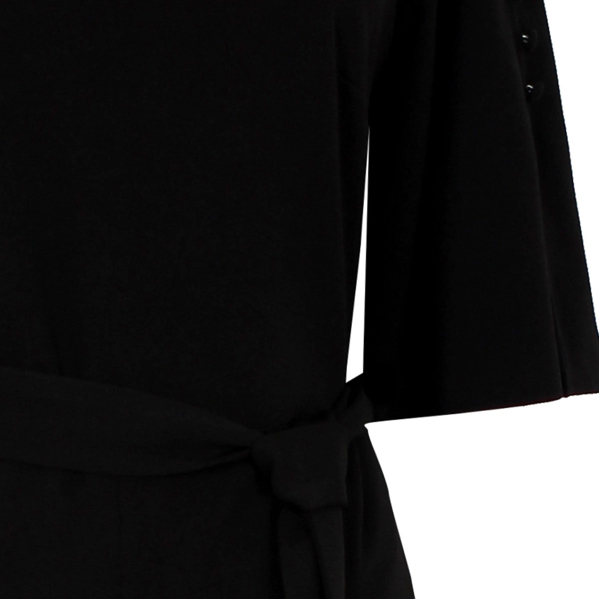 Jumpsuit Manga 3/4 Cuello V Liso City Femme