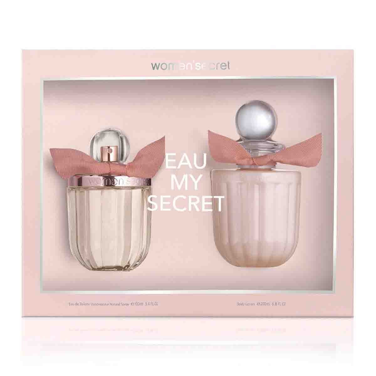 Women Secret Eau My Secret Gift Set Edt (100 Ml) + Body Lotion (200 Ml