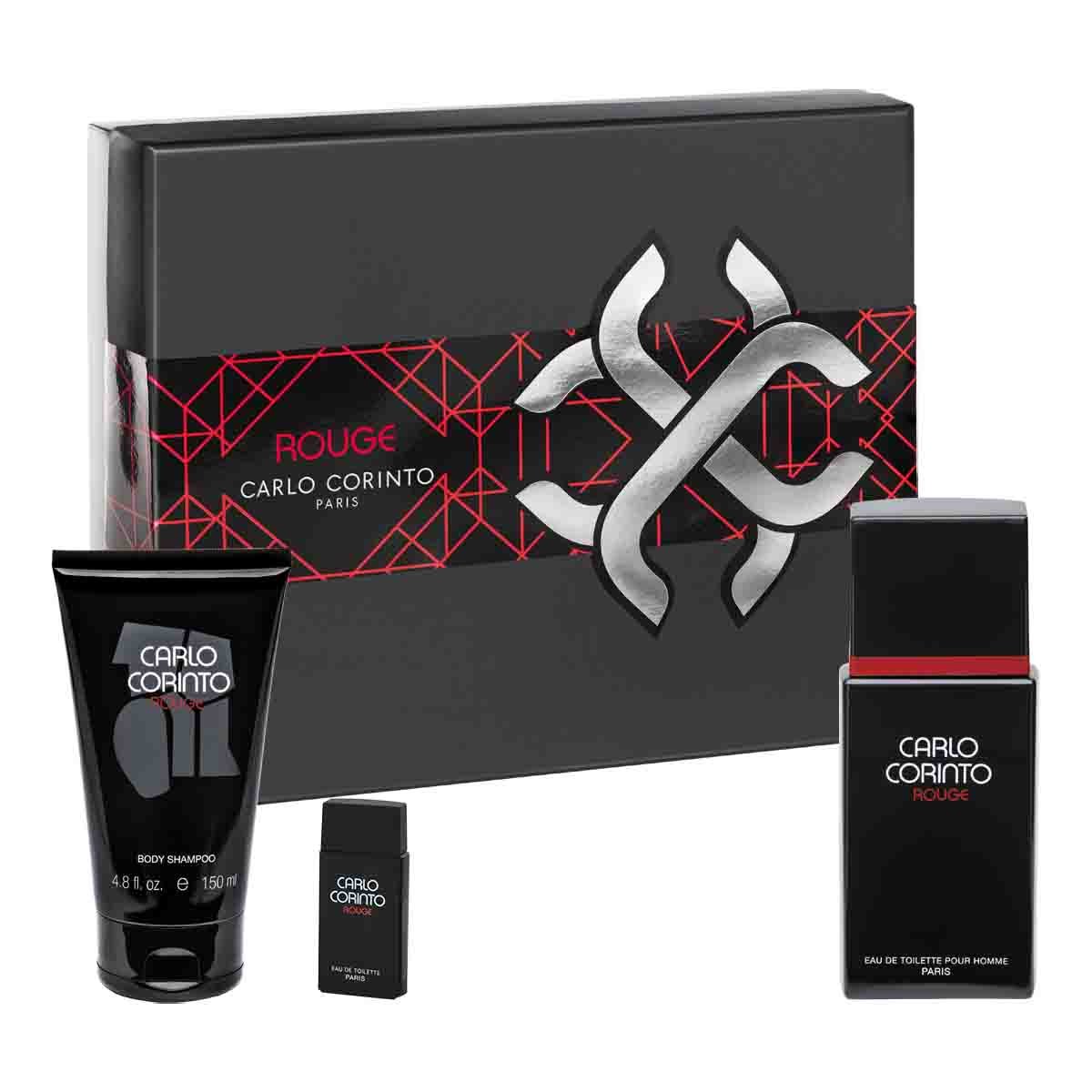 Estuche para Caballero Carlo Corinto Rouge Edt 100 Ml