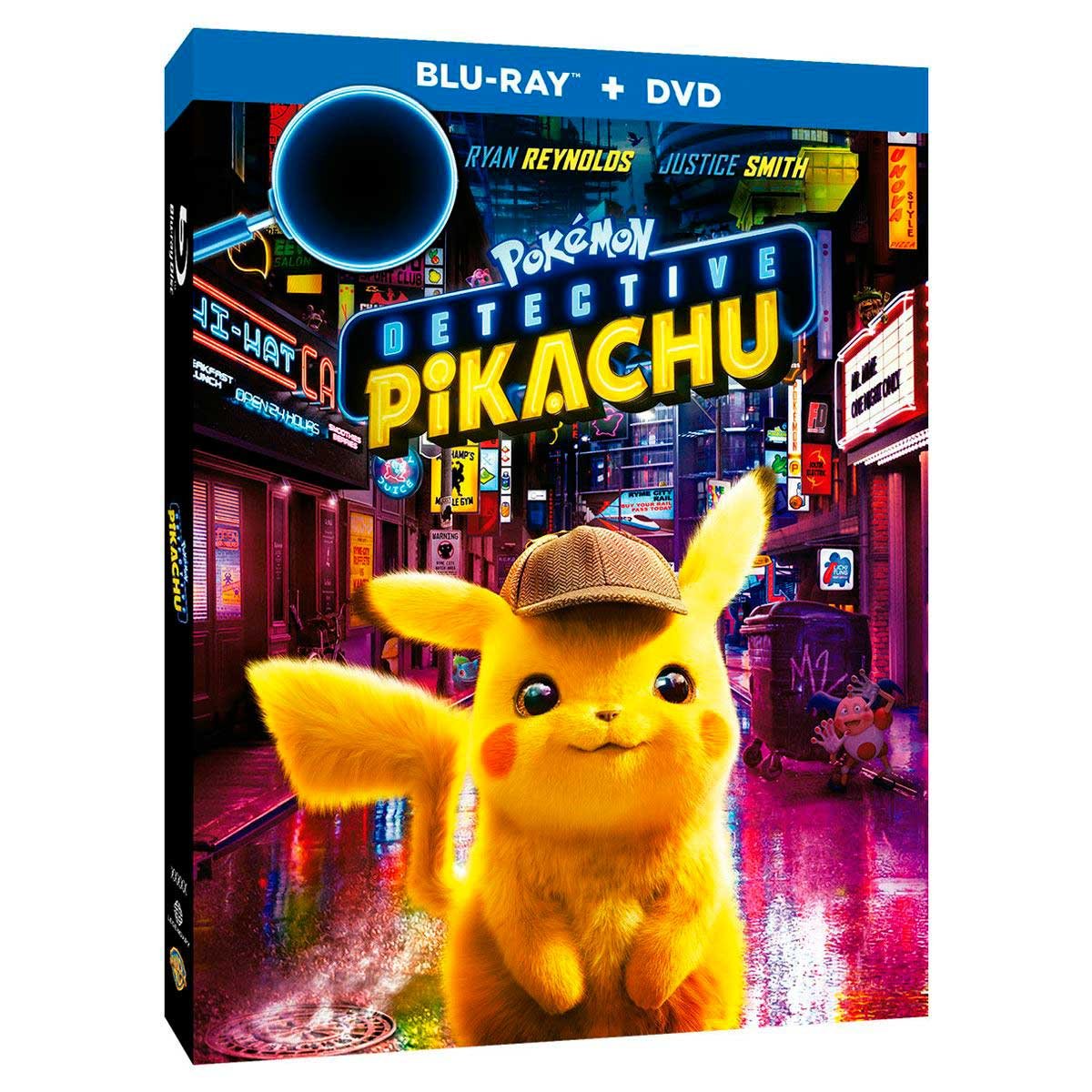 Blu Ray + Dvd Pokemón Detective Pikachu