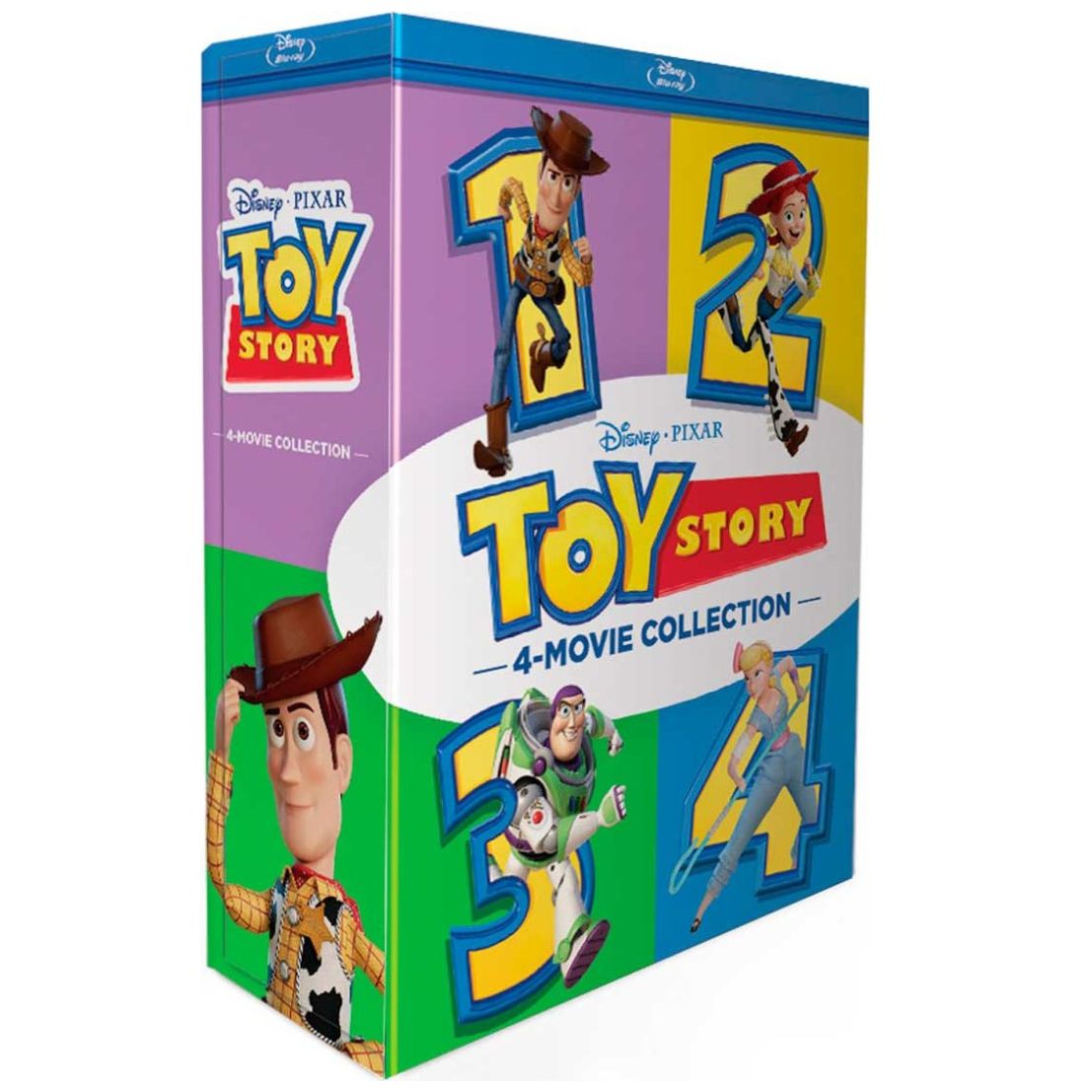 Paquete Blu Ray Toy Story 1 - 4