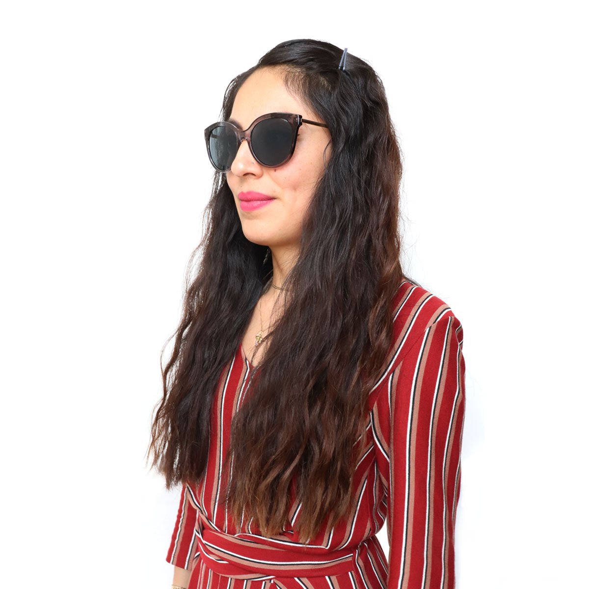 Lentes Mariposa Mtl-Pas Morado, Dorado Micas Negro Mossimo
