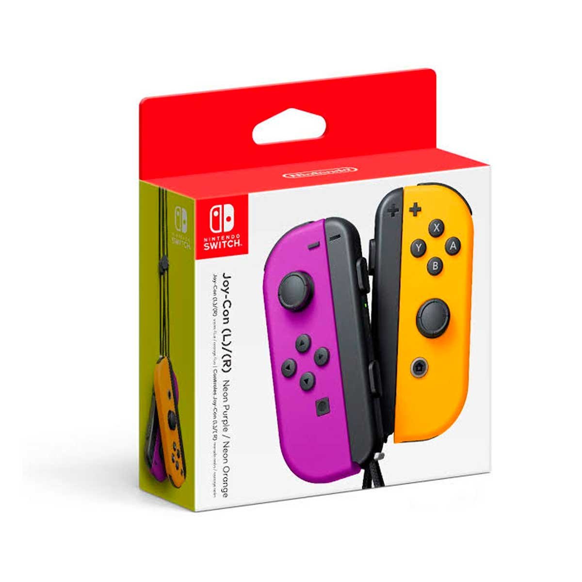 Nintendo Switch Control Joy-Con L R Purple Orange