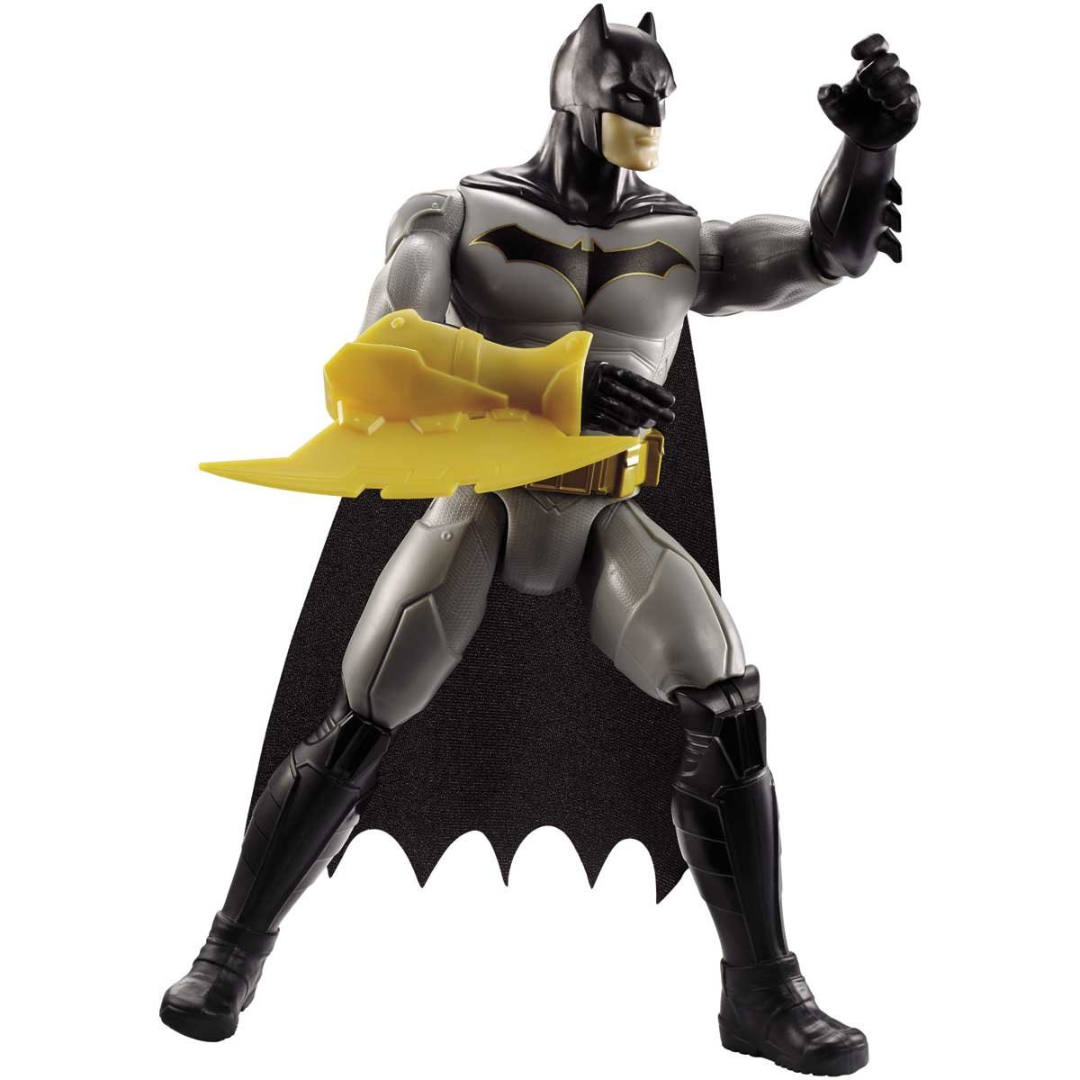 Figura de Acción 12" Comics Batman Missions Lanzadiscos Mattel