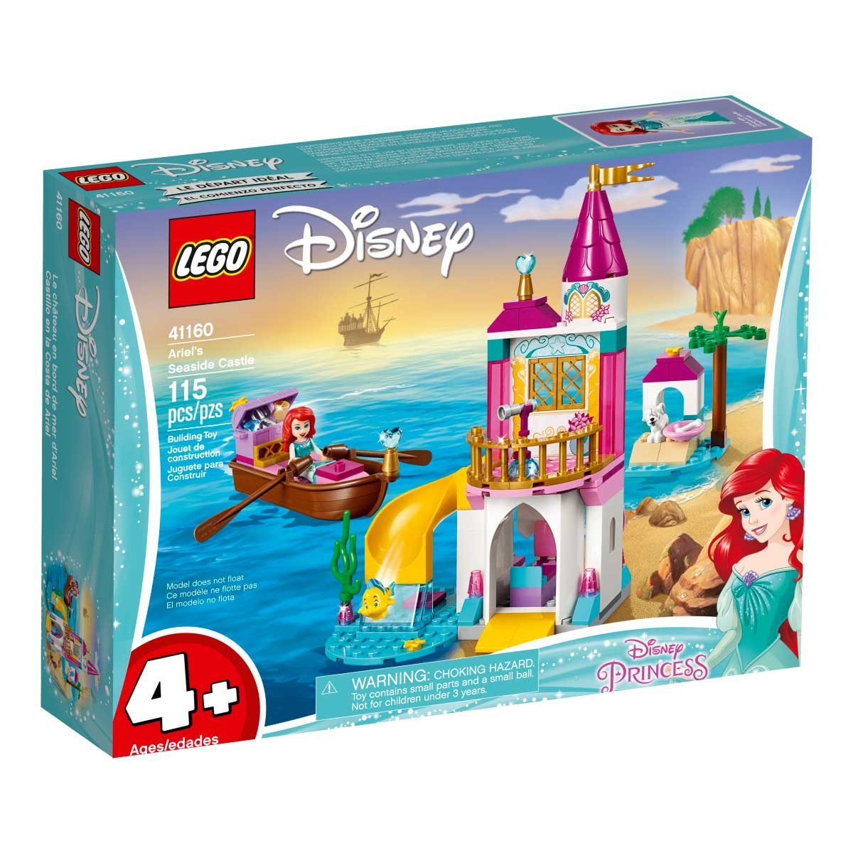 Disney Princess Castillo en la Costa de Ariel Lego