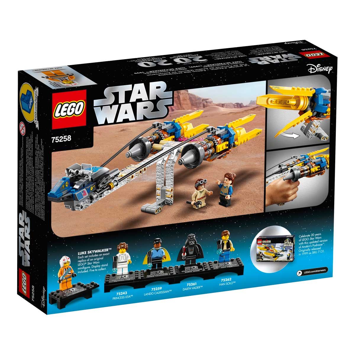 Star Wars Tm Anakin's Podracer&trade; &ndash; 20Th Anniversary Ed Lego