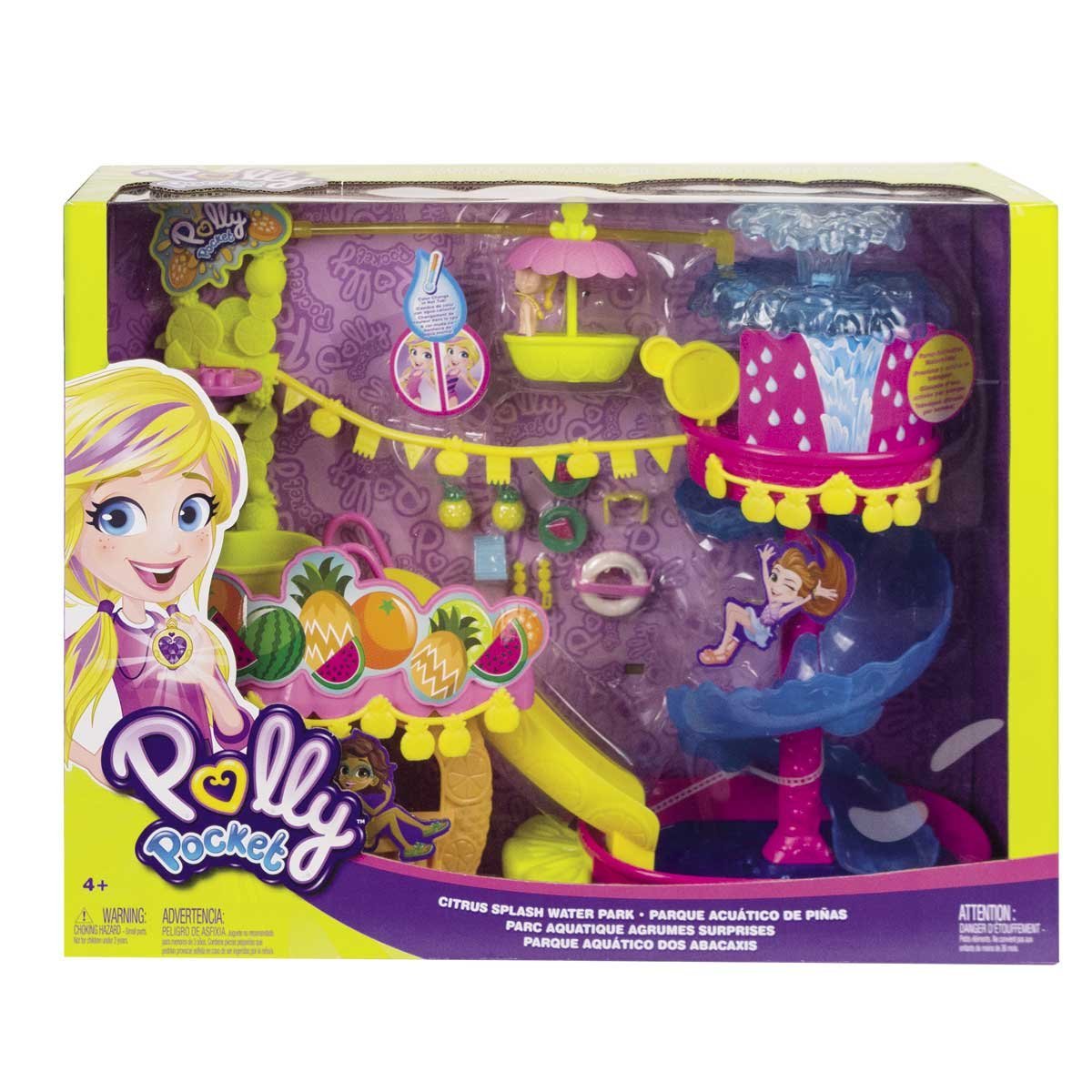 Polly Pocket! Parque Acuático de Piñas Mattel