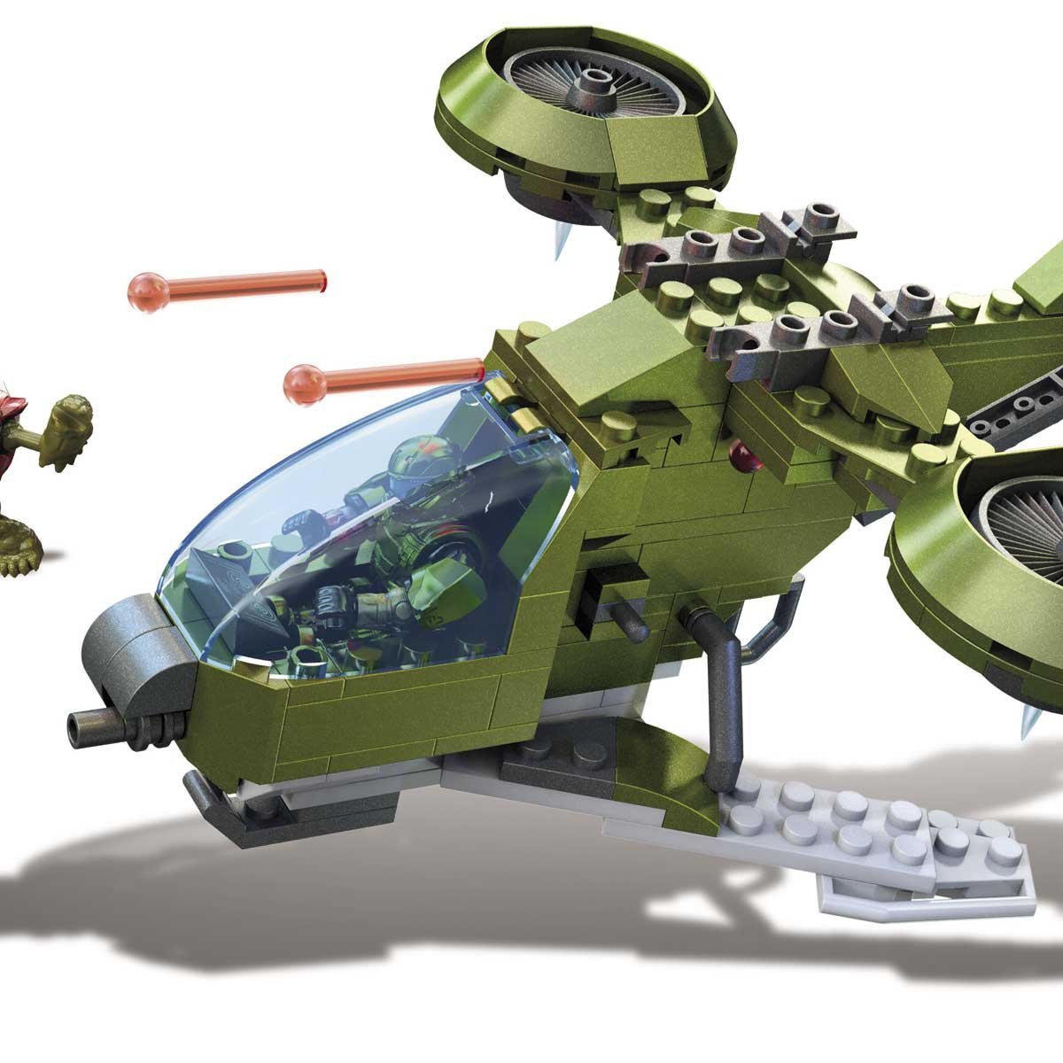 Mega Construx Halo Embestida Unsc Hornet Mattel
