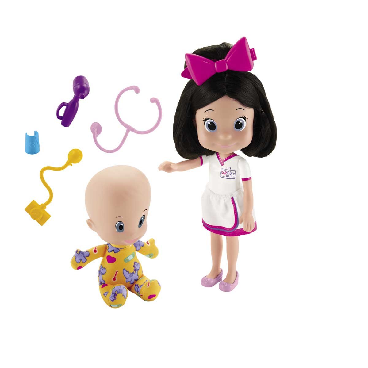 Fisher Price Cleo Y Cuqu&iacute;n Chequeo M&eacute;dico Mattel