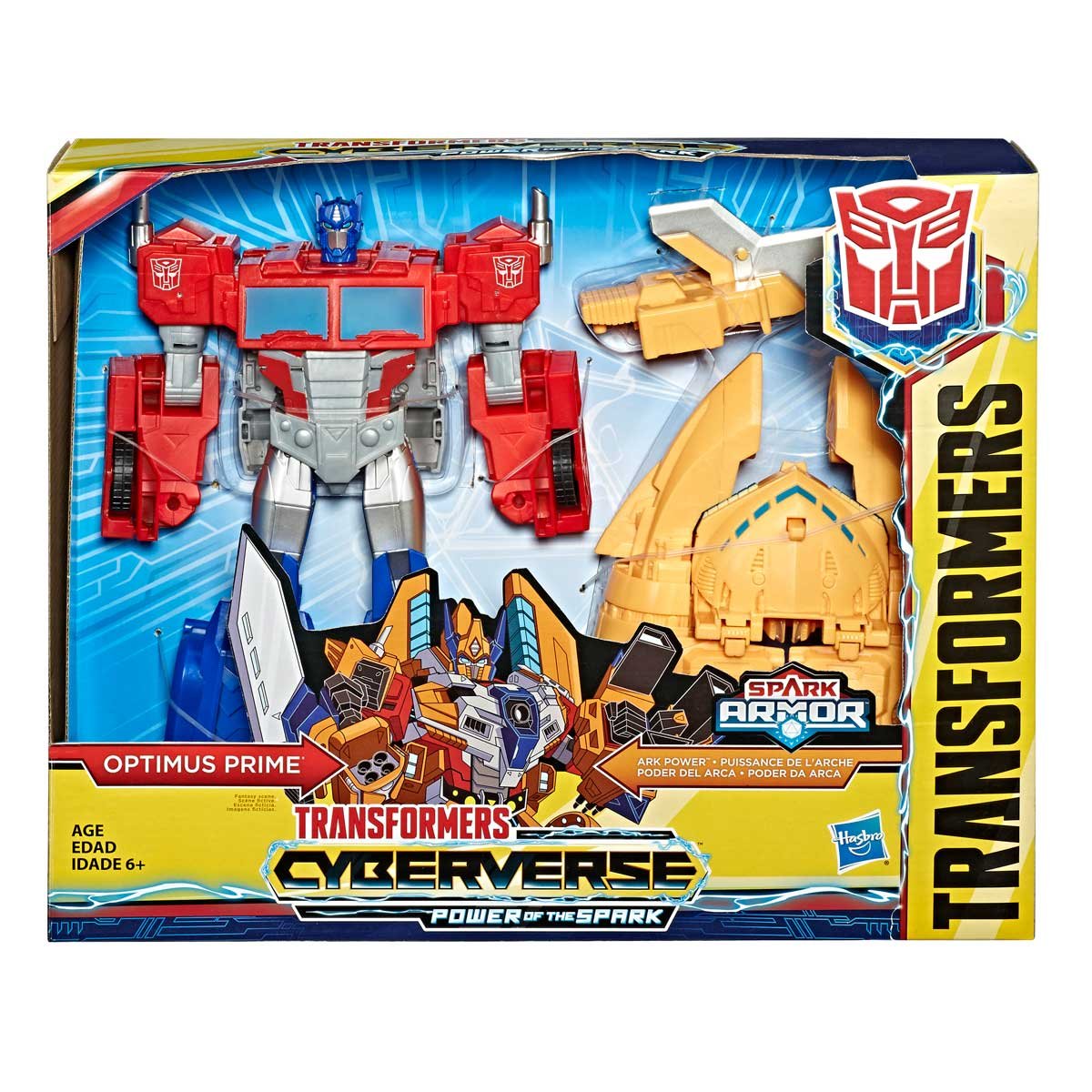 Transformers Cyberverse Ark Power Optimus Prime Hasbro 5828