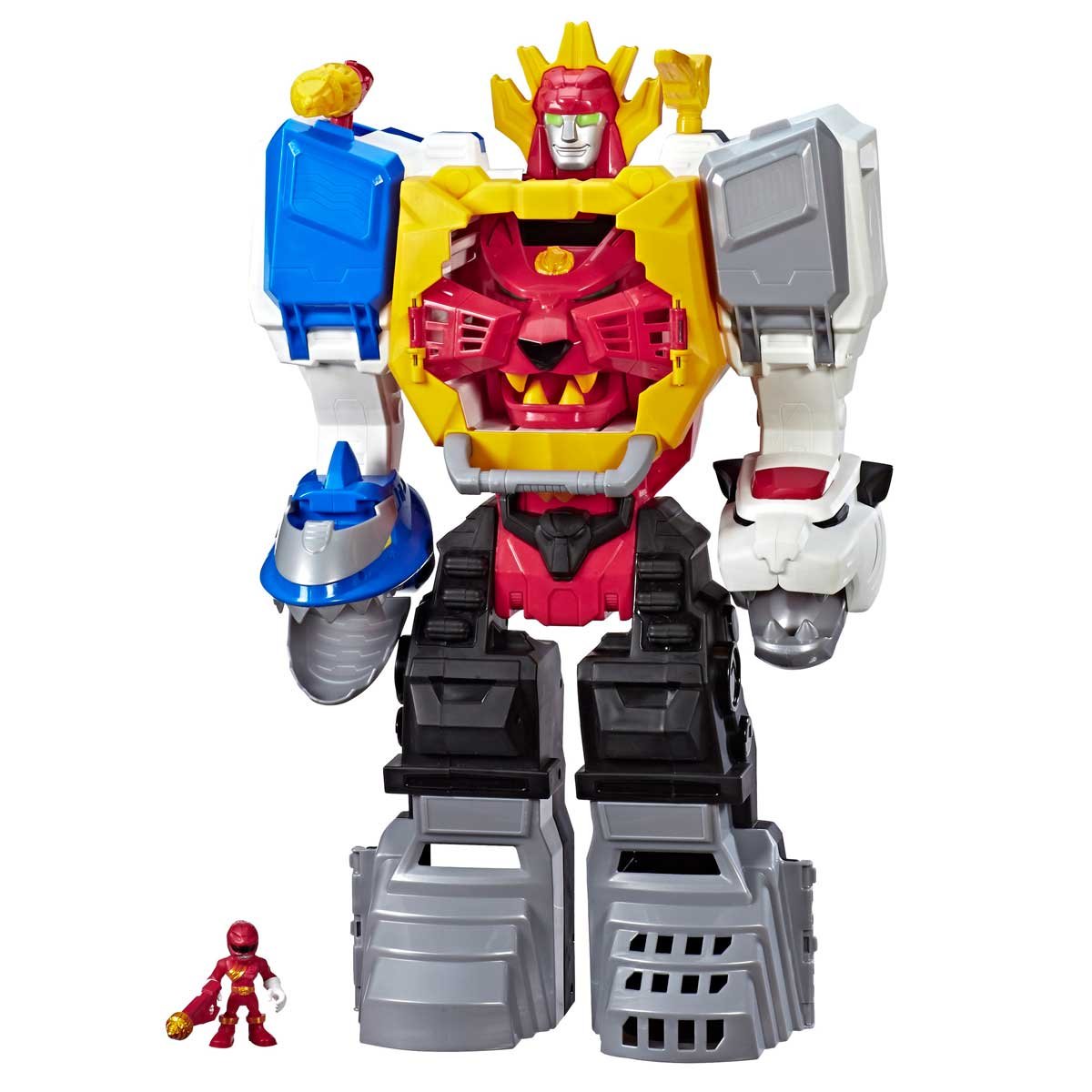 Power Rangers Figuras Playskool Heroes: Morphin Megazord Set Hasbro