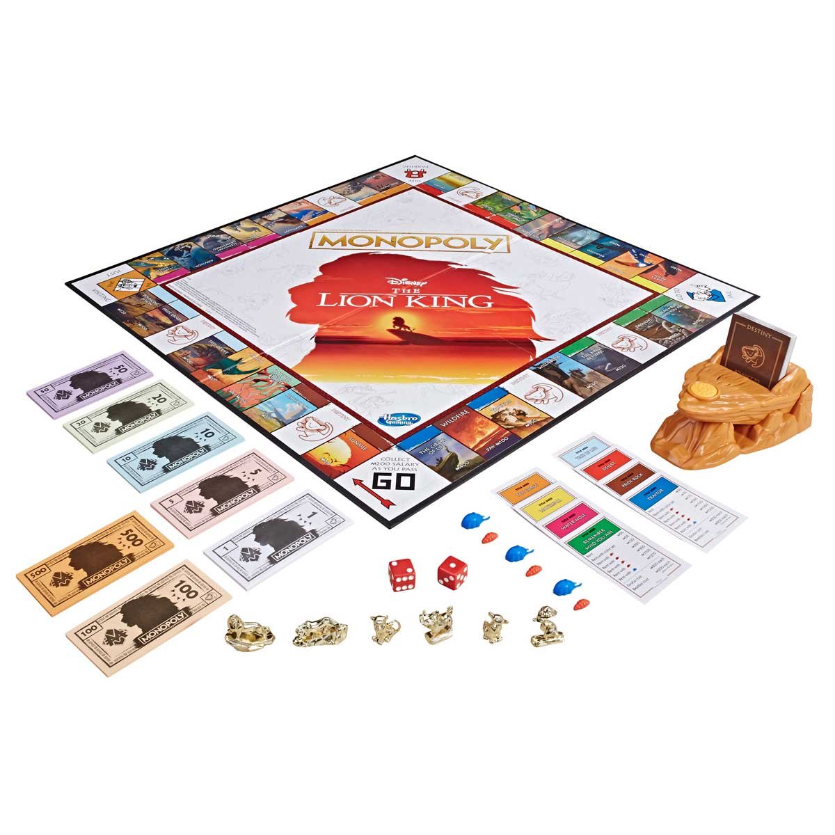 Juego de Mesa Monopoly Rey Leon Hasbro