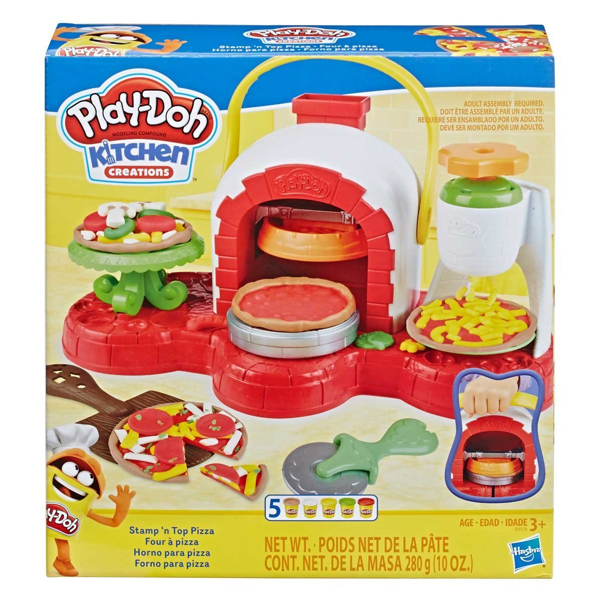 Play-Doh Horno para Pizza 5 Colores Hasbro