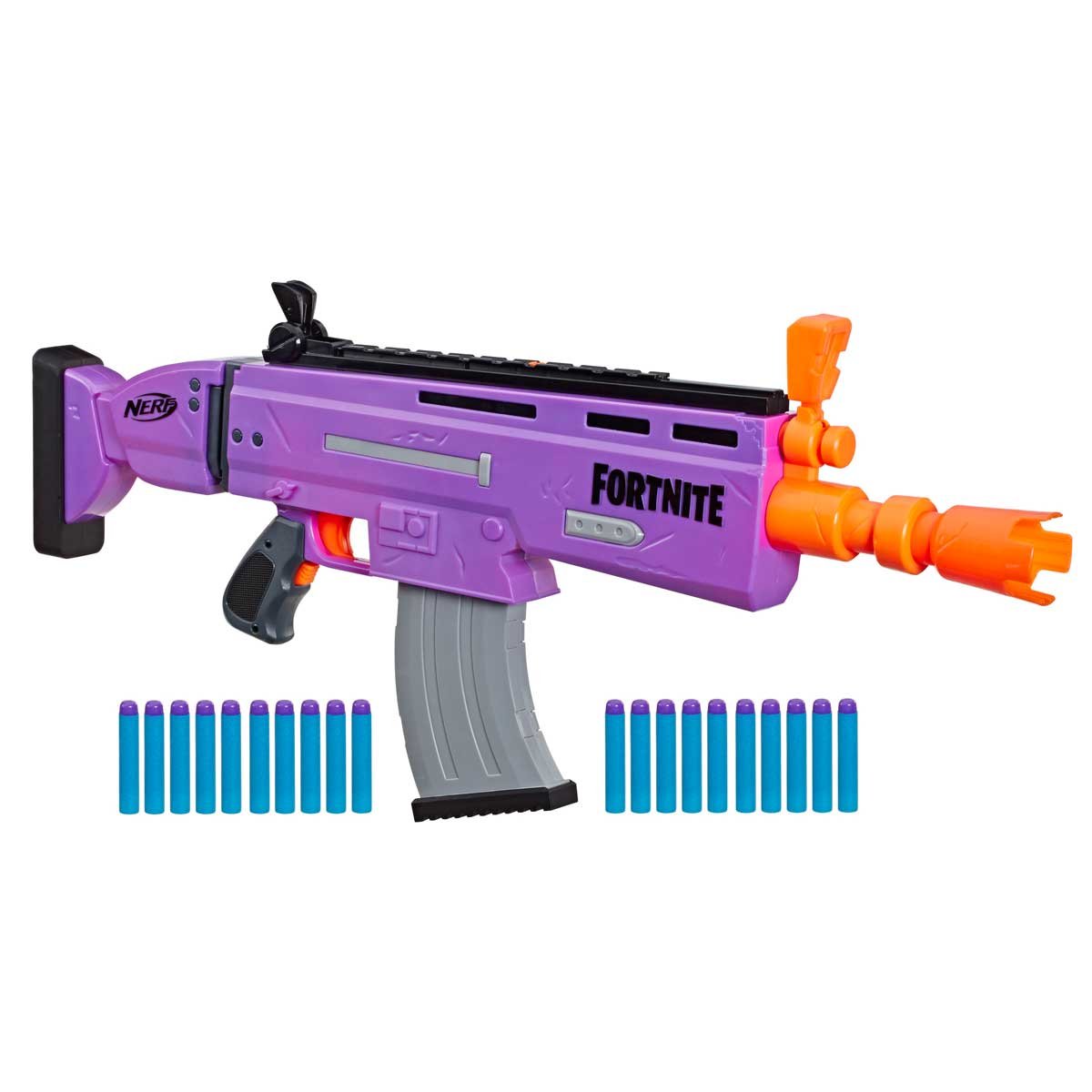 pistola nerf blanca
