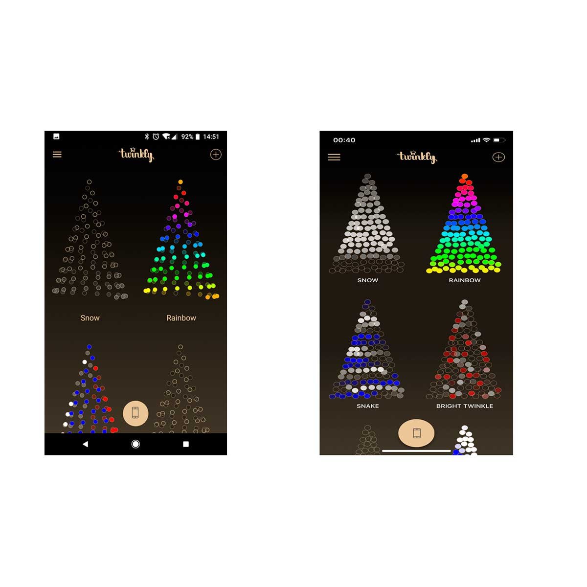 Luces Inteligentes Multicolor Twinkly 105 Luces