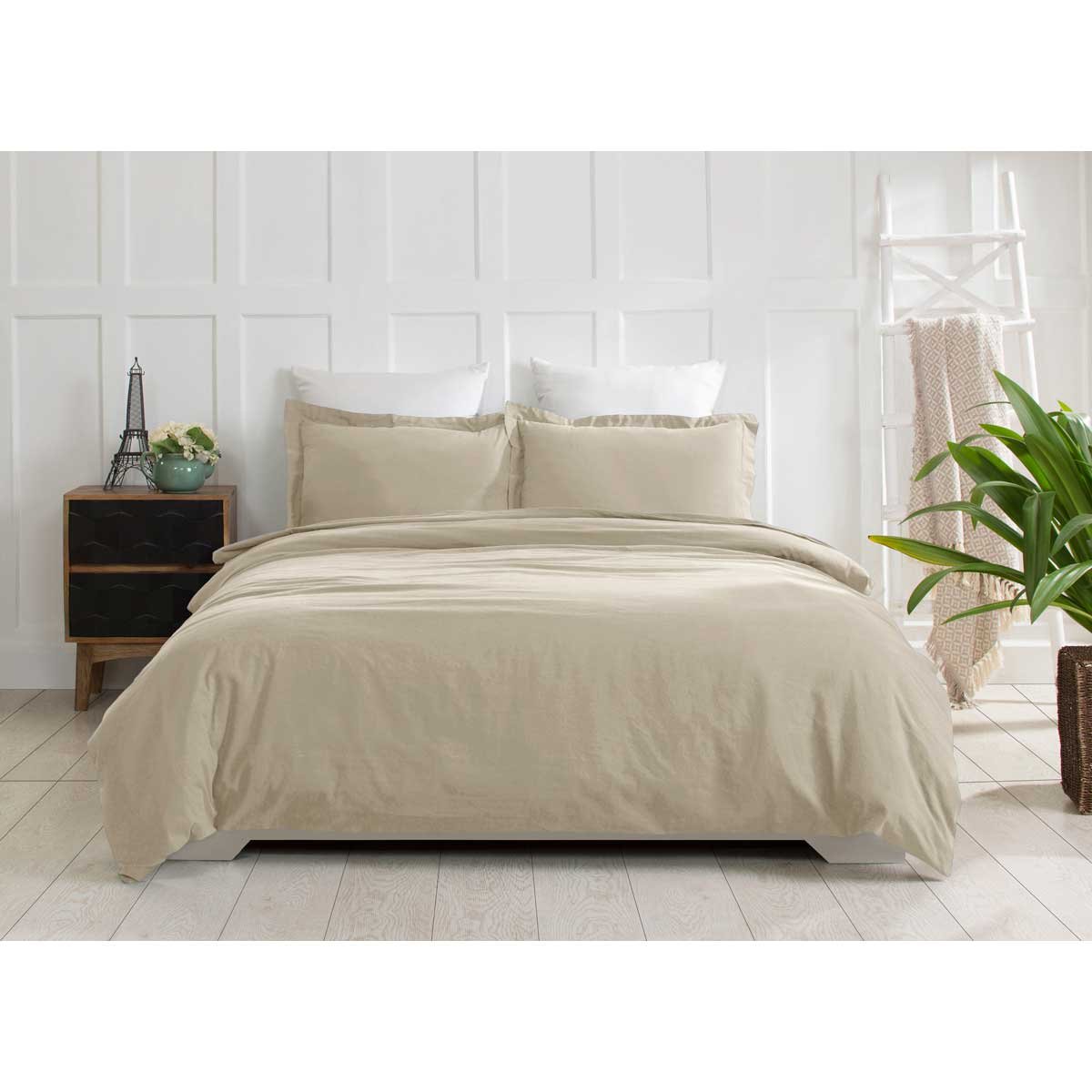 Duvet Oatmeal Home Nature King Size