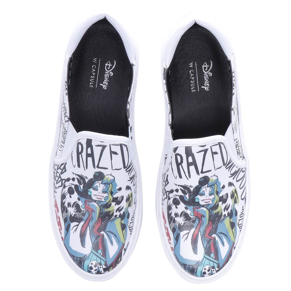 Tenis Blanco con Grafico Disney Villanas W Capsule