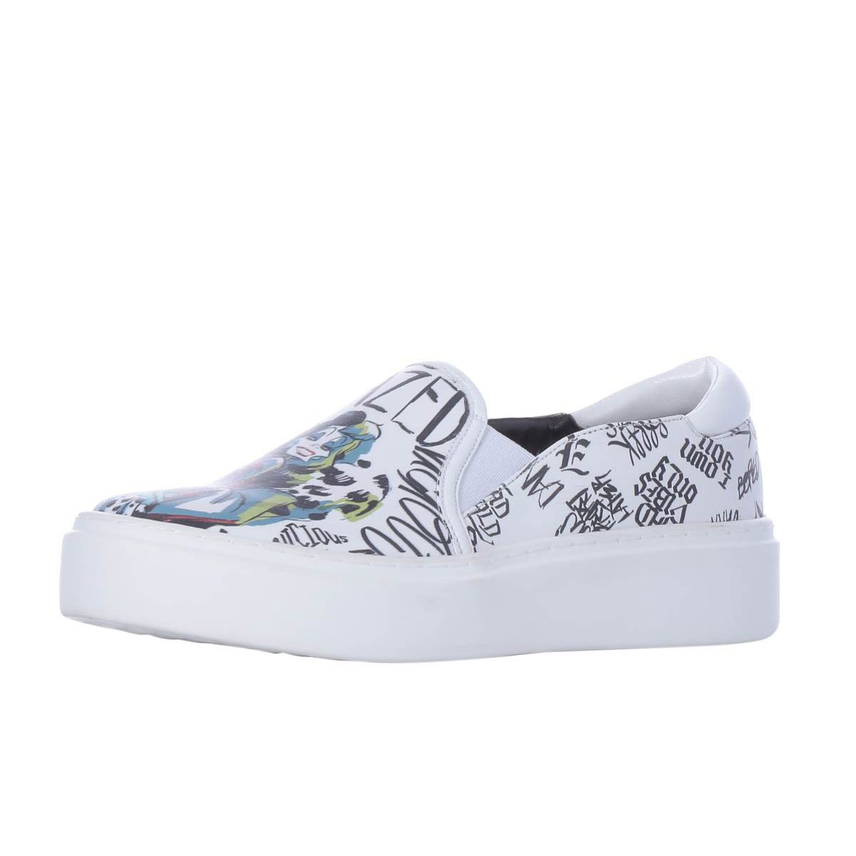 Tenis Blanco con Grafico Disney Villanas W Capsule