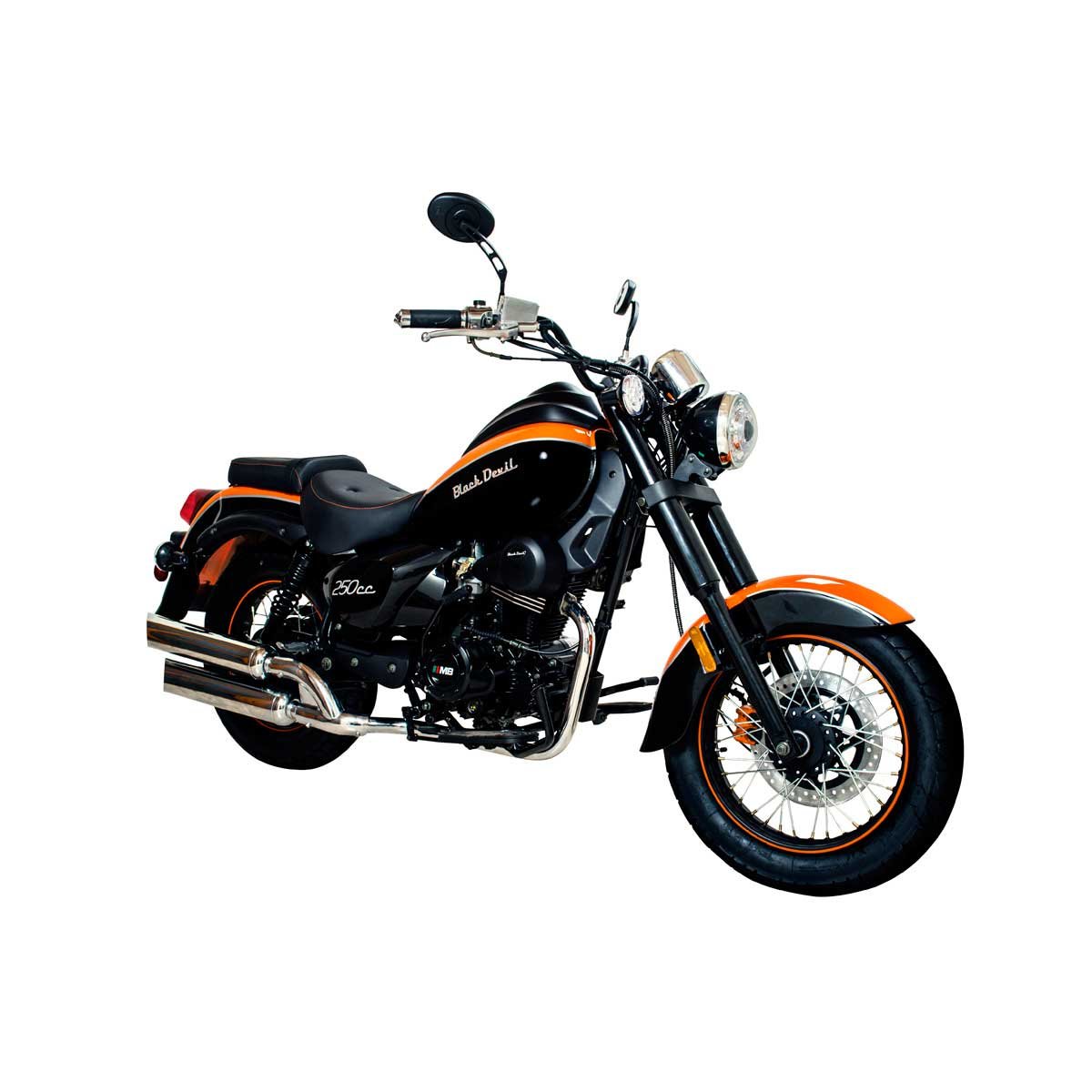 Motocicleta Black Devil Naranja 250Cc 2020 Mb