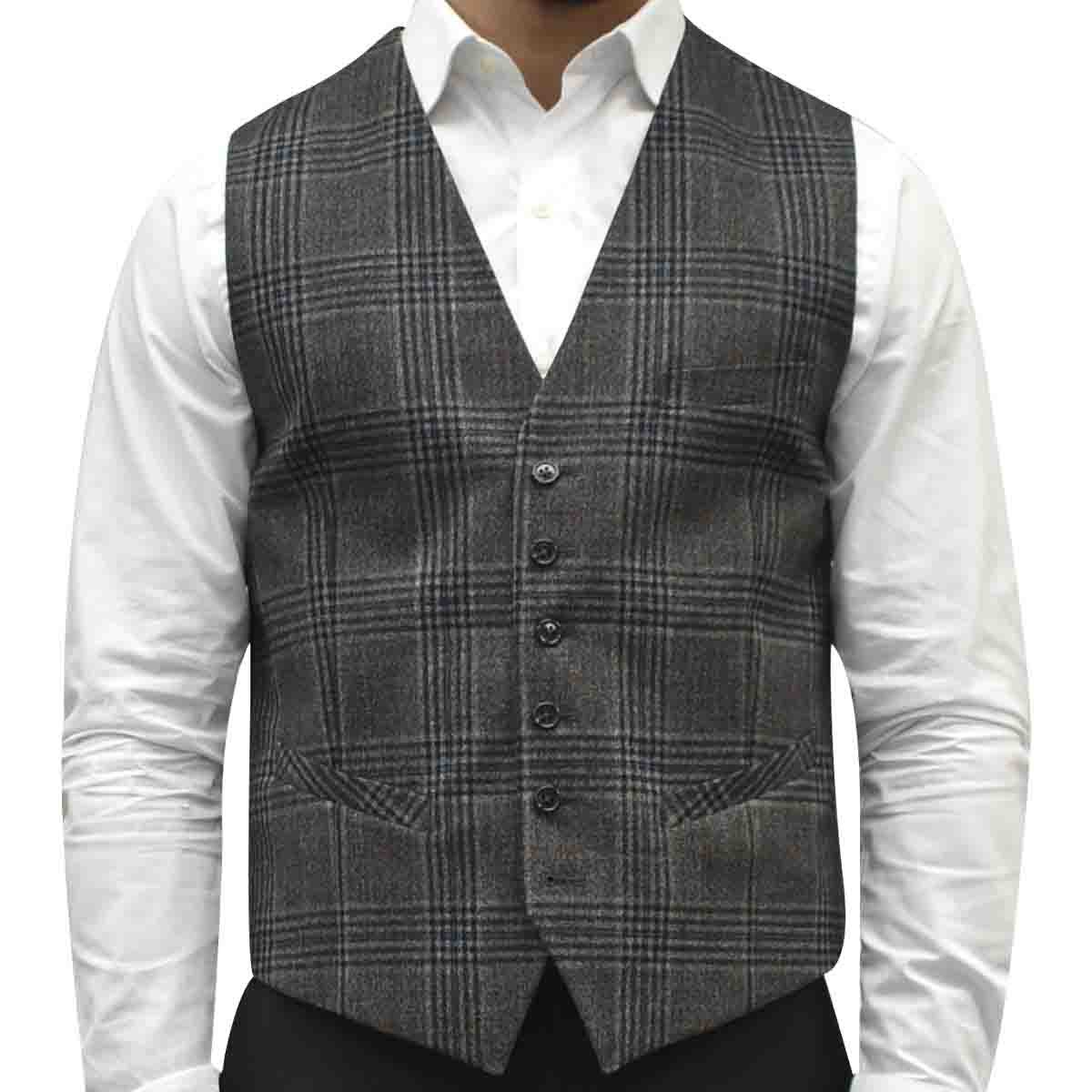 Chaleco Slim Gris Combinado Tommy Hilfiger