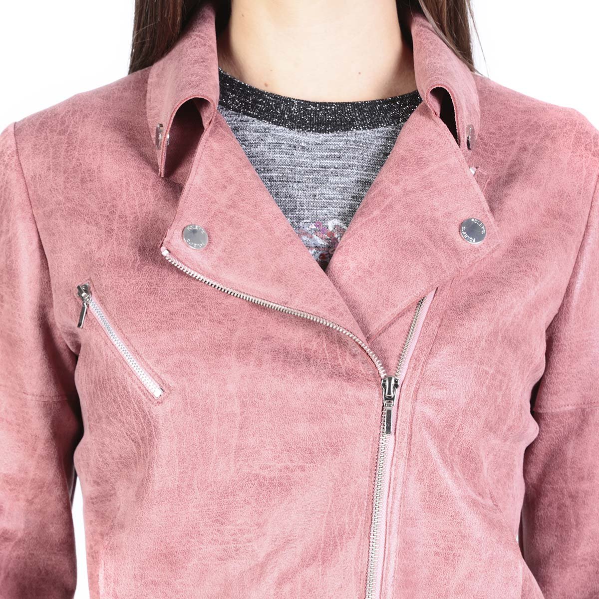 Chamarra Rosa Foley's para Dama