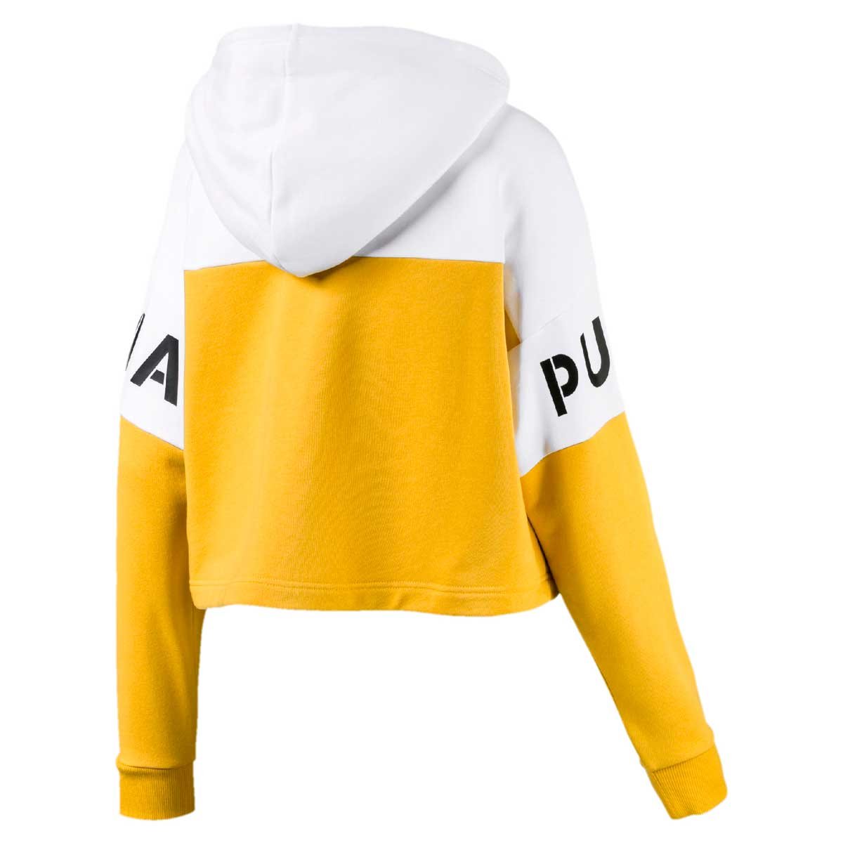 sudadera puma amarilla