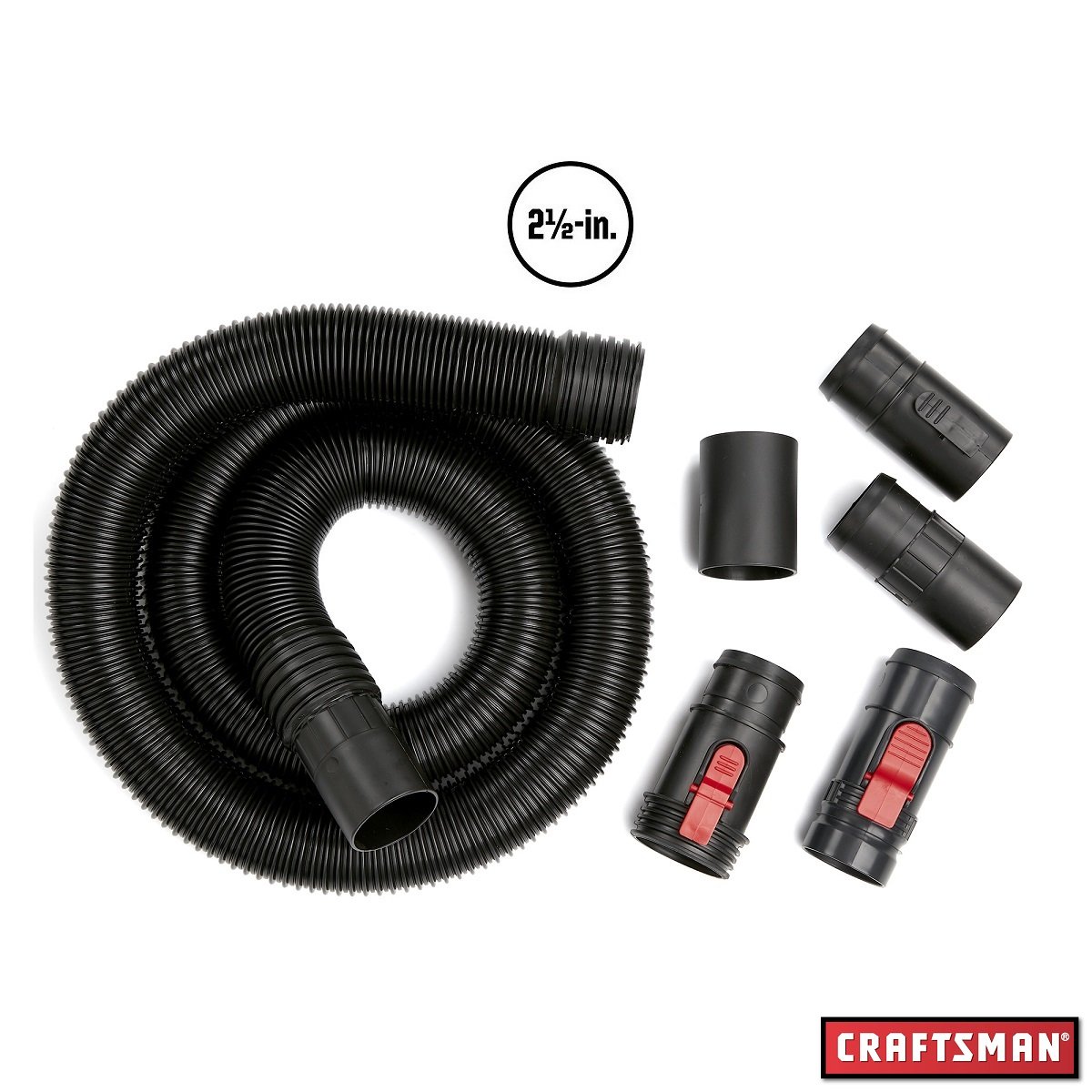 Manguera para Aspiradora de 7" de Largo, Diámetro de 2-1/2" Craftsman