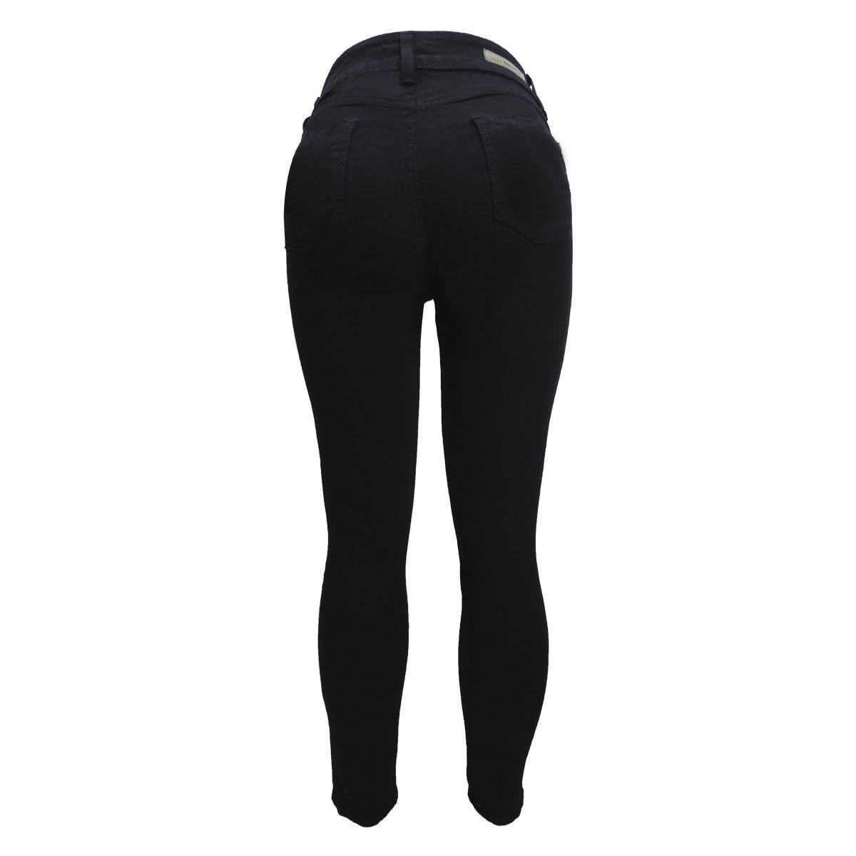 Skinny Pump Up Negro Jeans Beronna para Dama