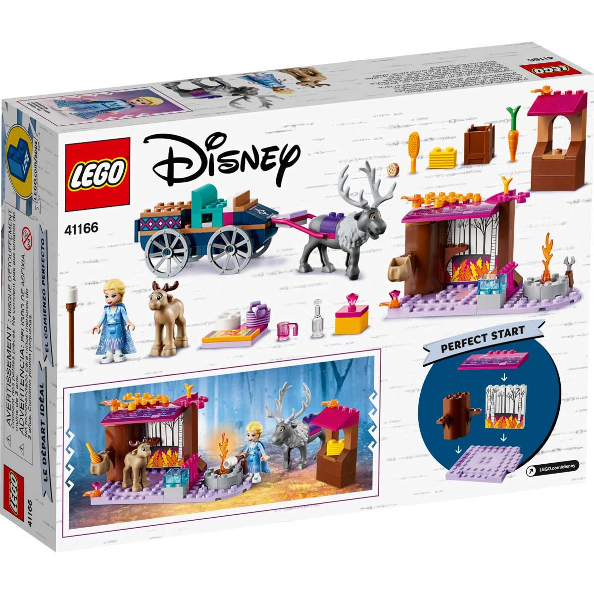Aventura en Carreta de Elsa Disney Princess Lego