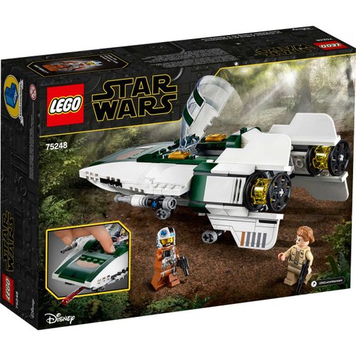 Caza Estelar A-Wing de la Resistencia Star Wars Lego