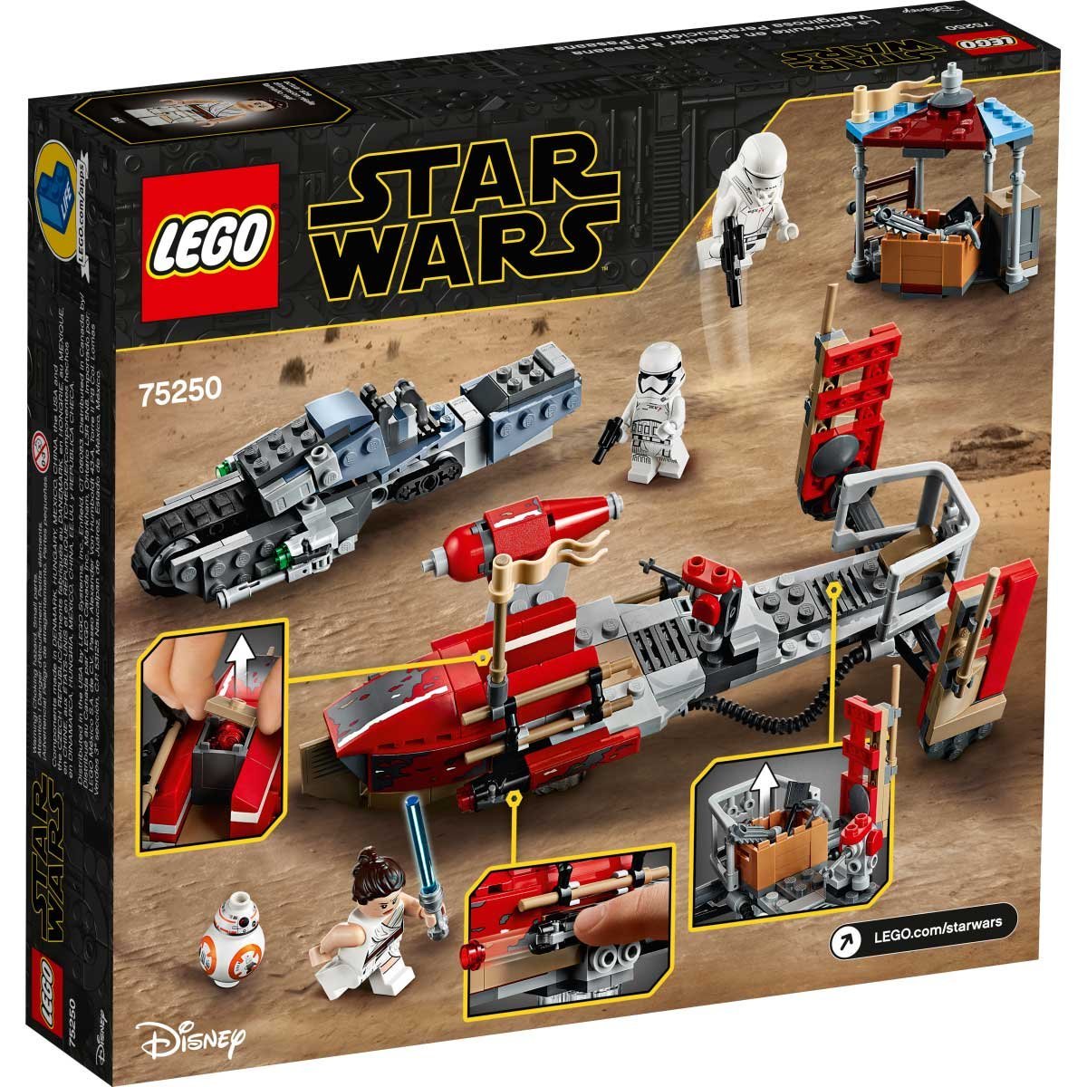 Vertiginosa Persecución en Pasaana Star Wars Lego