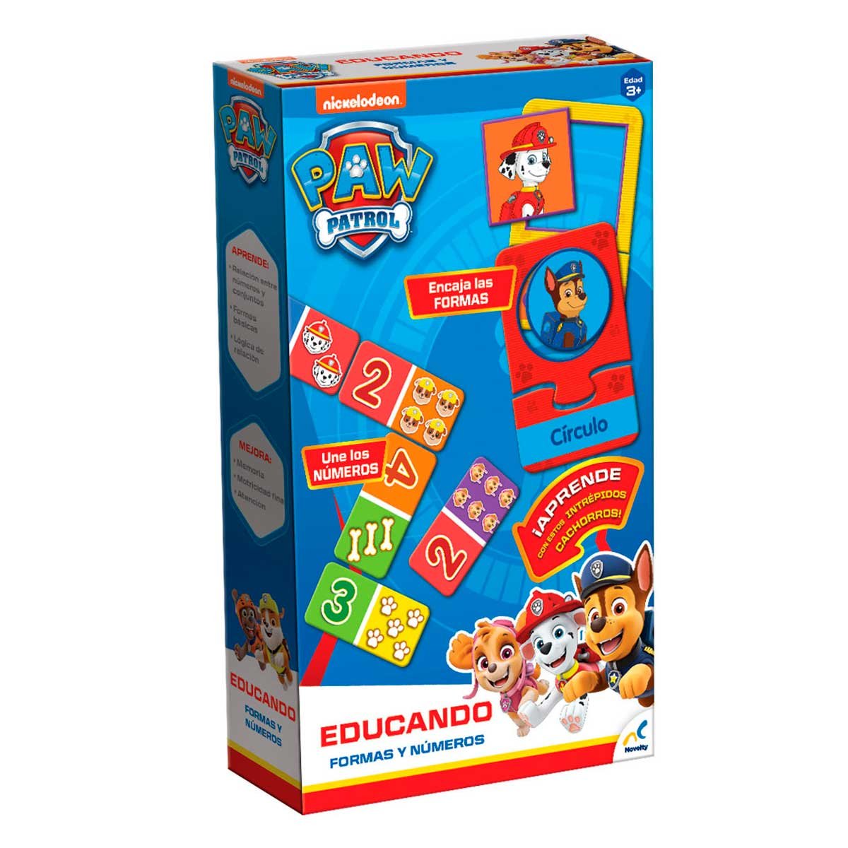 paw patrol educativo
