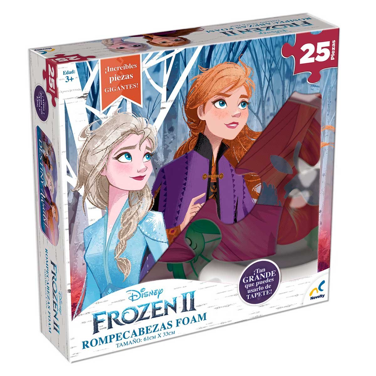 Rompecabezas Foam 25 Piezas Frozen II Novelty