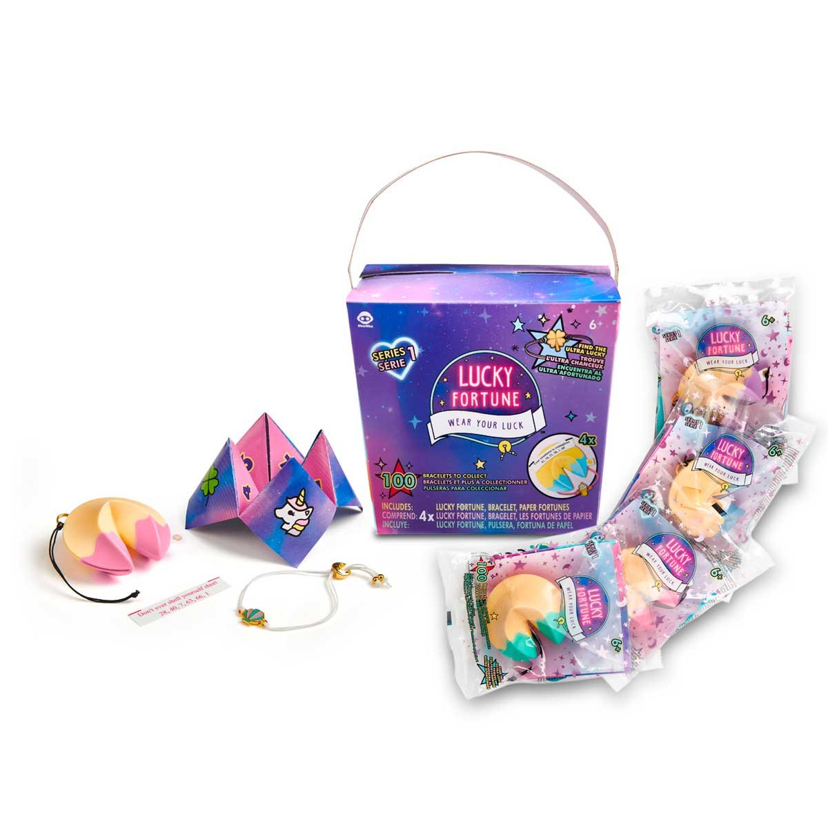 Paquete 4 Galletas de la Suerte Bandai