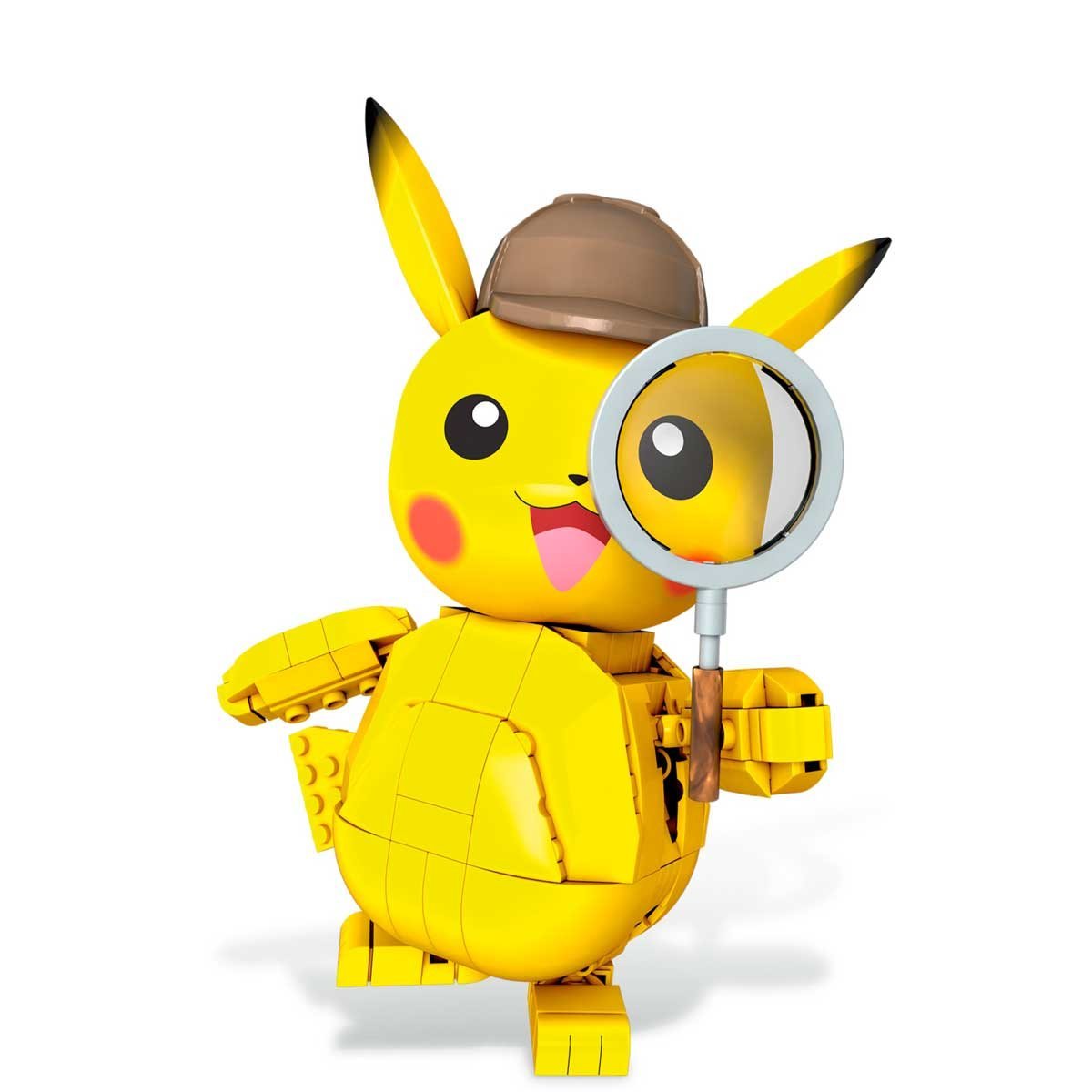 Pikachú Detective para Construir Mattel