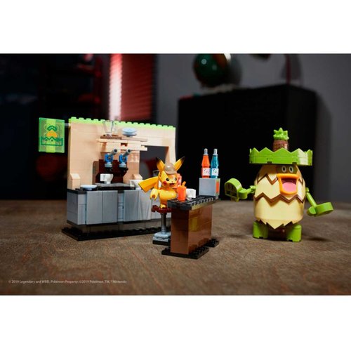 Pikachú Detective para Construir Mattel