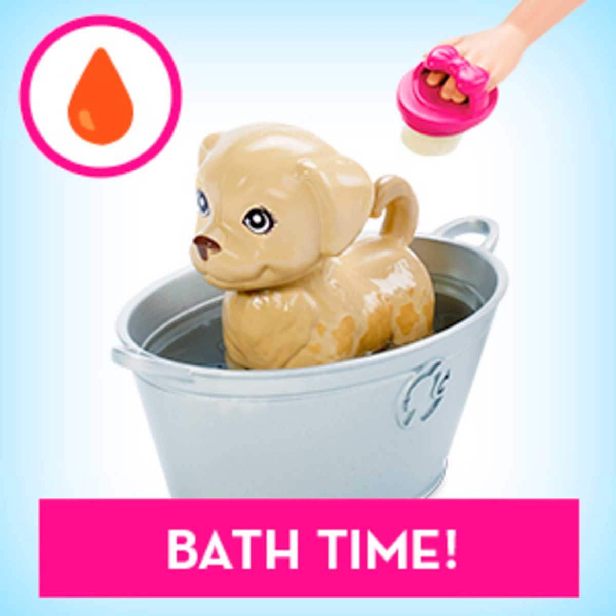 Barbie Baño de Perritos  Mattel