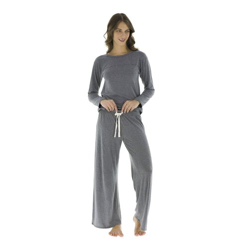 Pijama para Dama de Manga Larga Y Pantalon Empowered Skiny
