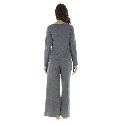 Pijama para Dama de Manga Larga Y Pantalon Empowered Skiny
