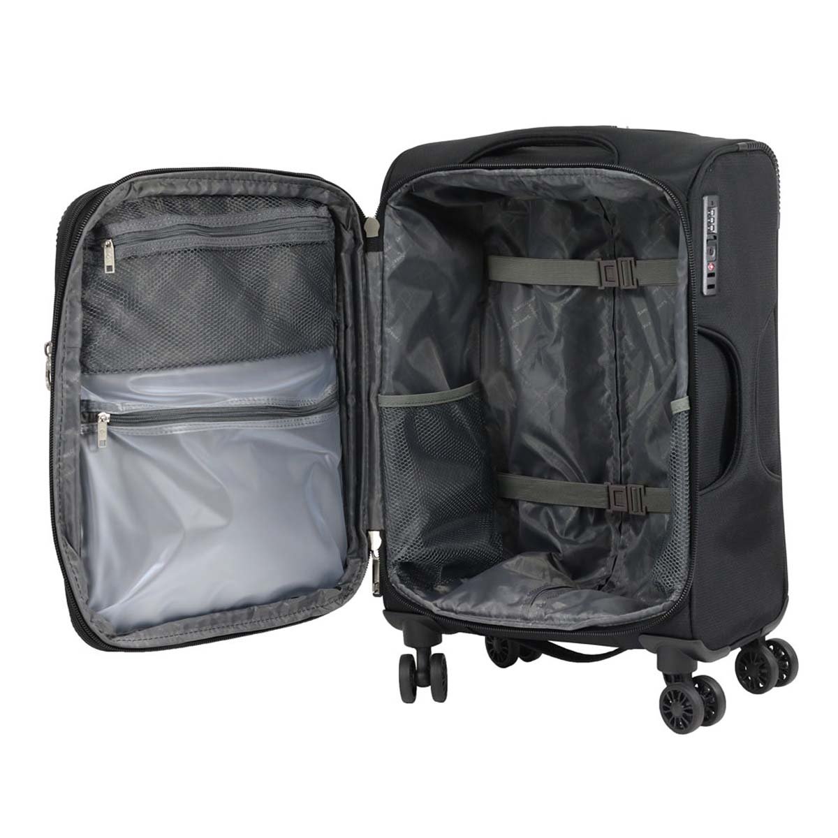 Maleta Individual 19" Dakar Negro Expandible Samsonite