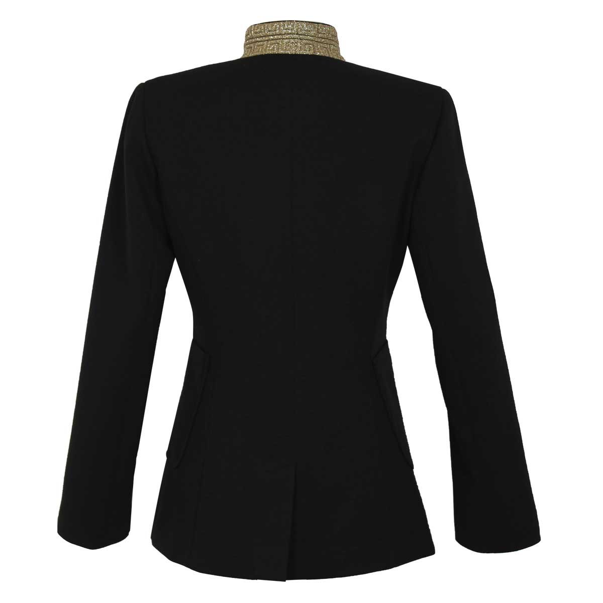 Saco Cuello Mao con Escarola Basel para Mujer