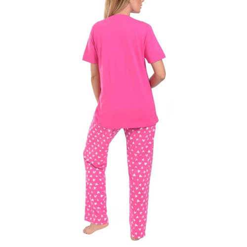 Pijama Chiffon Escote Redondo Y Pantalón Thaiss