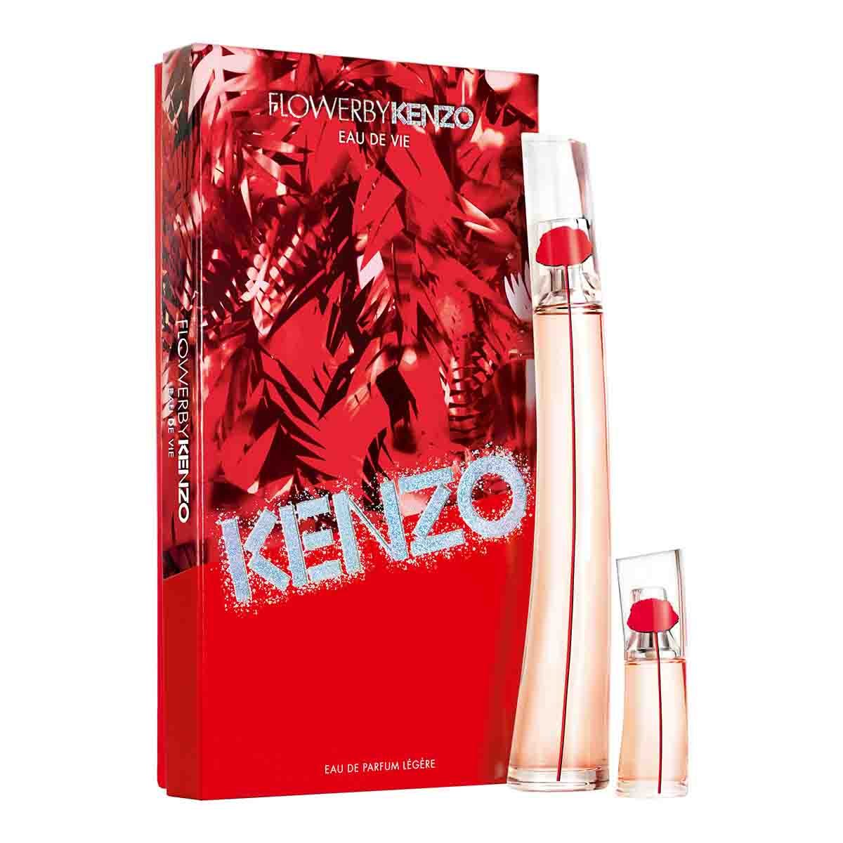 Estuche para Dama Flower By Kenzo Eau de Vie Edp 100Ml + Travel Spray 15Ml